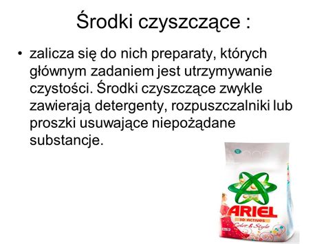 Myd A Rodki Czysto Ci Kosmetyki Oraz Preparaty Kosmetyczne Ppt