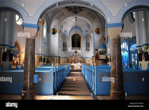 Blue church in Bratislava Stock Photo - Alamy