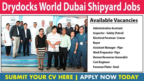 Drydocks World Dubai Shipyard Jobs Sail Towards A Brighter Career