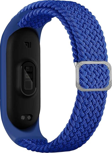 Boluo Watch Armband F R Xiaomi Mi Band Nylon Braided Stretch Solo