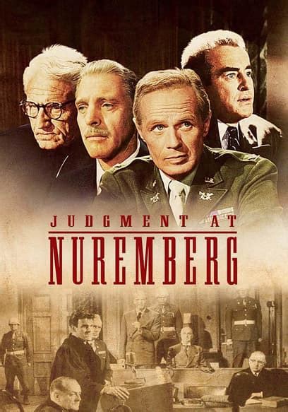 Watch Judgment at Nuremberg (1961) - Free Movies | Tubi