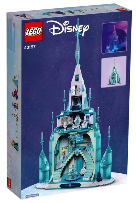 LEGO Disney Frozen 43197 Ice Castle Palace Summer 2021 Set Image, Price ...