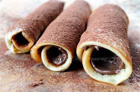 Cannoli Di Pancake Alla Nutella Ricetta Veloce