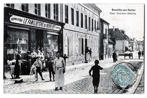 Romilly Sur Seine Romilly Sur Seine Rue Gornet Boivin Carte