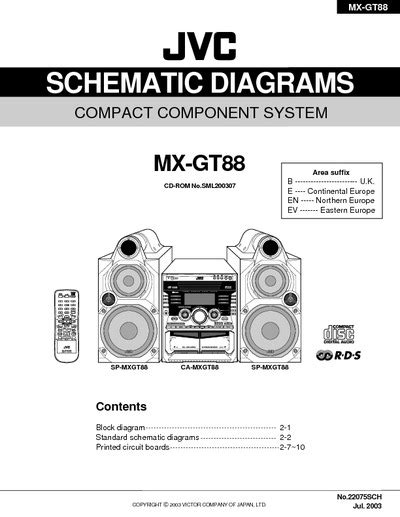 Jvc Mx Gt88 Service Manual Repair Schematics