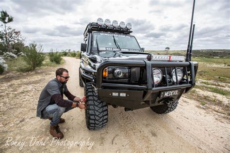 76 series Landcruiser, Modified.