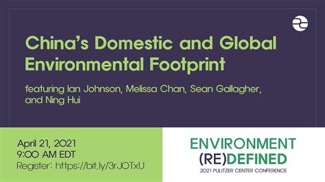 China S Domestic And Global Environmental Footprint Pulitzer Center