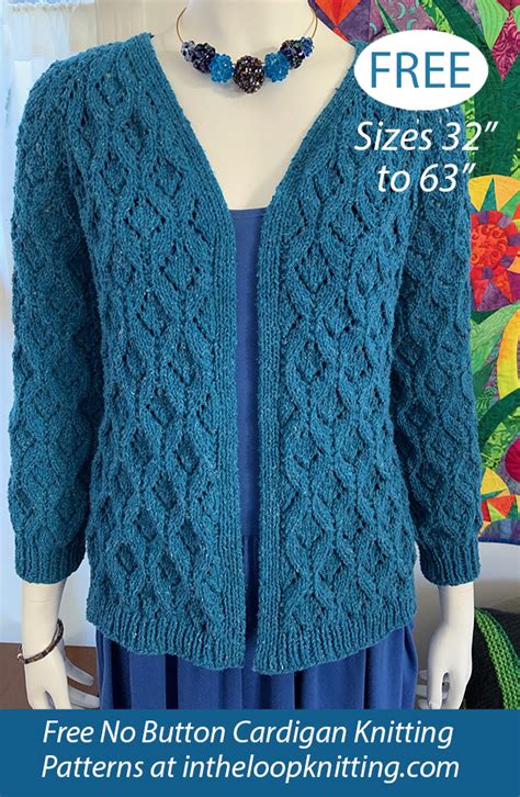 Open Cardigan Knitting Patterns In The Loop Knitting