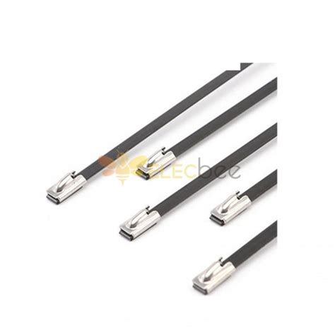 19mm Ultra Wide Plastic Sprayed PVC Stainless Steel Cable Tie Steel