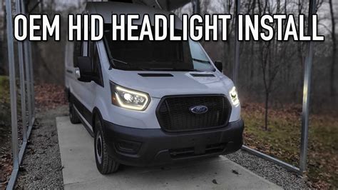 2015 2024 Ford Transit OEM Bi Xenon HID LED DRL Headlight