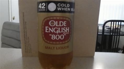 Olde English 800 Malt Liquor Review Youtube