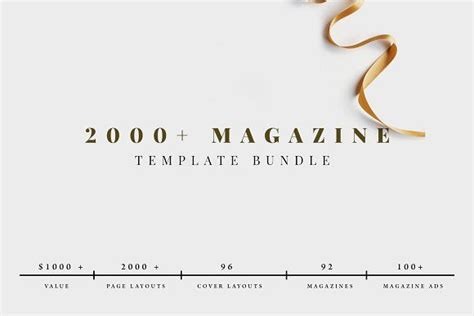 2000 Magazine Bundle 97 Off By Pmvch On Creativemarket Magazine