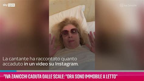 Video Iva Zanicchi Caduta Dalle Scale Video Sky