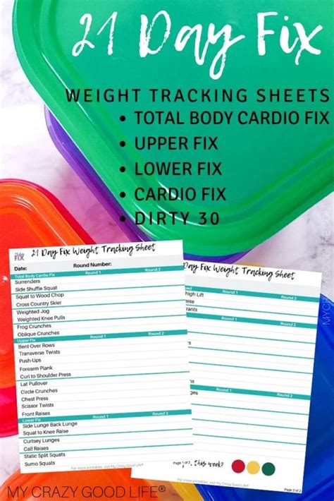 Body For Life Workout Sheet Kayaworkout Co