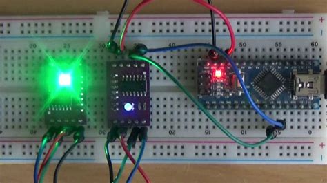 Arduino and P9813 LED - YouTube