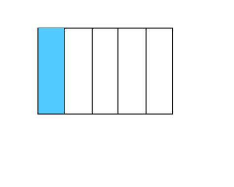 One Fifth Fraction