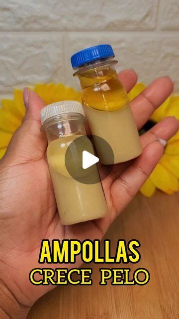 Anyiiyosoy On Instagram Ampollas Crece Pelo Naturales Tendras Un