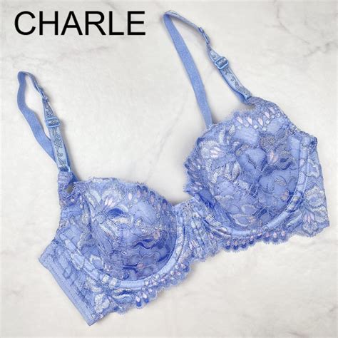 【新品未使用】charle シャルレ ブラジャー C65 ランジェリー 下着 プレゼント ギフト 刺繍 レース メルカリ