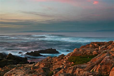 Pebble Beach Sunset HDR 2 Photograph by Leroy Meyer - Pixels