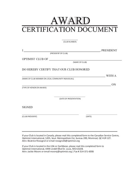 2025 Award Certificate Fillable Printable Pdf And Forms Handypdf