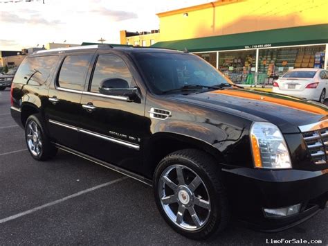 Used 2008 Cadillac Escalade Esv Suv Limo Brooklyn New York 32750