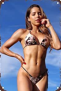 Amazon SUBAKBANDHA Metal Tin Sign Sexy Nude Woman Nice Ass Butt Poster Pin Up Girl Signs