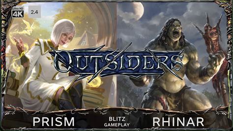 Hard Ride Prism Vs Rhinar Blitz Gameplay Flesh And Blood TCG YouTube