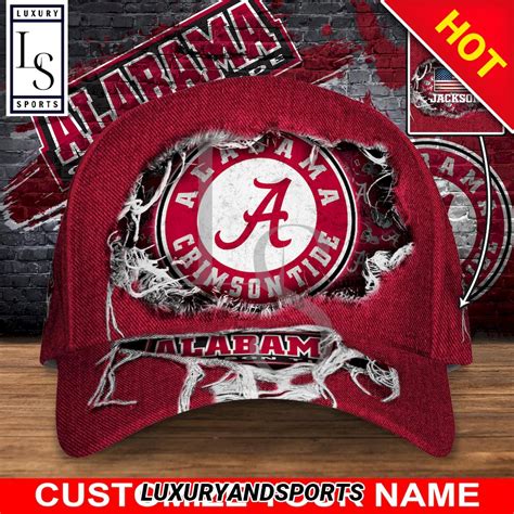 Alabama Crimson Tide New Trending Custom Name Classic Cap Meteew