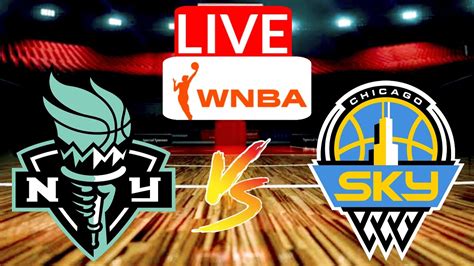 New York Liberty Vs Chicago Sky WNBA Commissioner S Cup Live