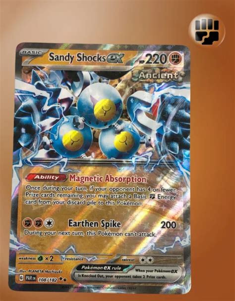 Sandy Shocks Ex Paradox Rift 108 182 TCG Coleccionistas