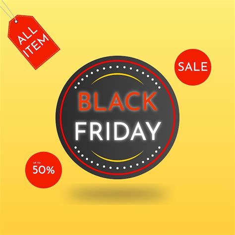 Premium Vector Black Friday Sale Illustration Image