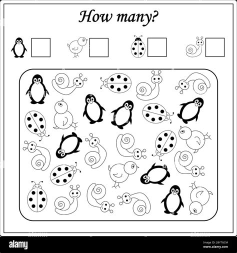 worksheet for kids. education puzzle game. children activity Stock Vector Image & Art - Alamy