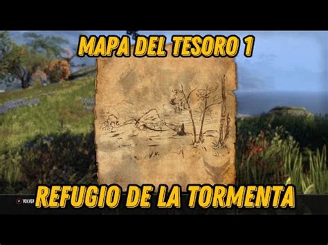 Mapa Del Tesoro Refugio De La Tormenta 1 The Elder Scrolls Online