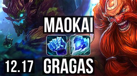 MAOKAI Vs GRAGAS TOP 3 0 10 Rank 8 Maokai 400 Games KR