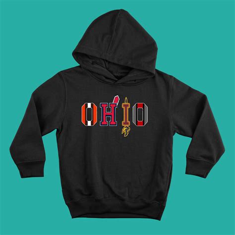 amazing good quality adult beatiful Ohio Cleveland Sport Teams Hoodie