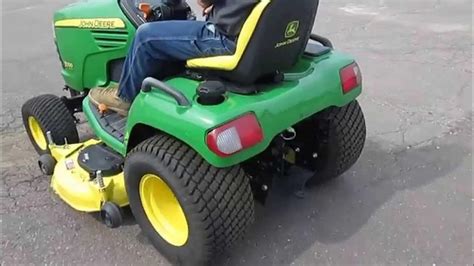 2011 John Deere X700 Signature Series Tractor Lawn Mower Youtube