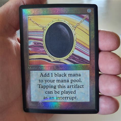 MTG P6 BETA FOIL Full Set Black Lotus Mox Emerald Mox Etsy