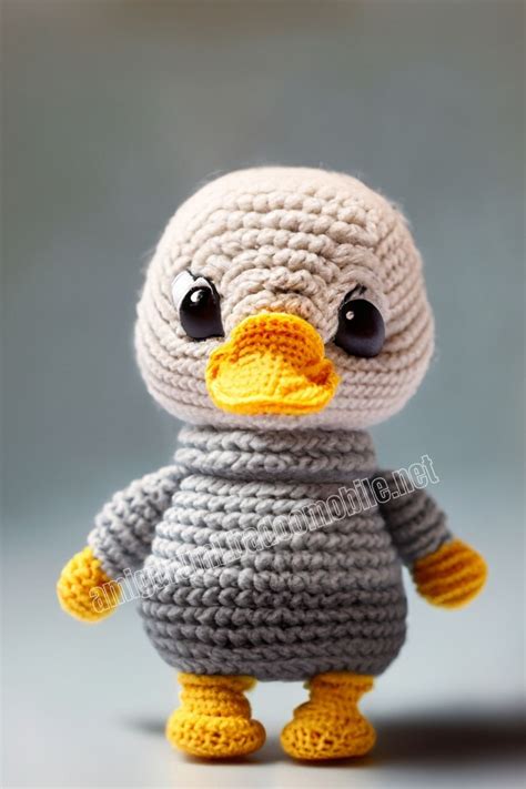 Amigurumi Clovis The Duck Free Pattern 1 Free Amigurumi Crochet