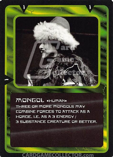 Mongol Doctor Who Ccg