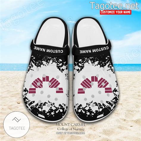 Mount Carmel College Of Nursing Personalized Crocs Clogs BiShop Tagotee