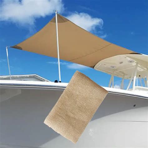 Shade Sails Car Park New Virgin Hdpe Anti Uv Green Beige 150gsm Sun