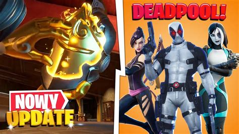 NOWE Fortnite Update Sekretne Zmiany Deadpool V2 Event 12 40