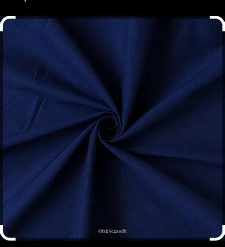 Navy Blue Plain Rayon Fabric Gsm Gsm At Rs Meter In Jaipur