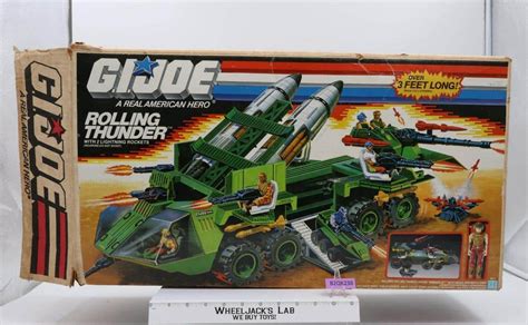 Rolling Thunder Warmadillo 100 Complete Gi Joe 1988 Vintage Hasbro