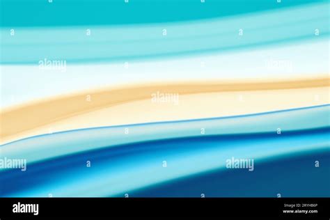 Striped background, blue yellow white waves, summer abstract sea sand sky banner design Stock ...