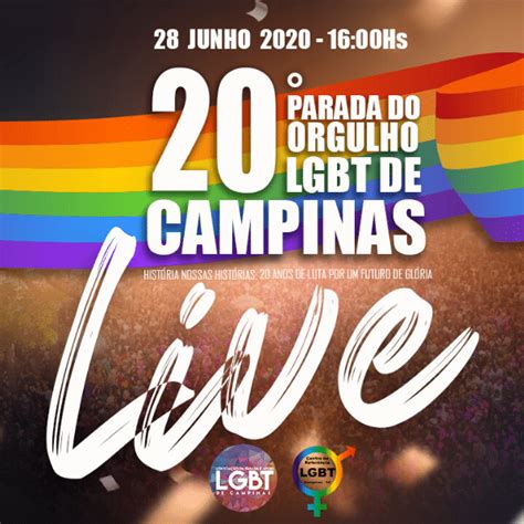 Campinas br 20ª Parada do Orgulho LGBT de Campinas será on line