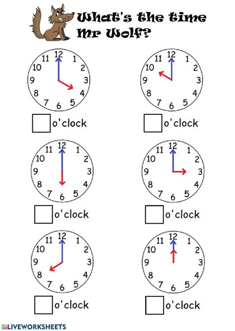 Telling Time By The Hour Worksheet Telling Time Worksheets