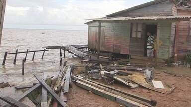 Bom Dia Amazônia AP Defesa Civil monta base para monitorar famílias