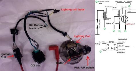 Pit Bike Wiring Diagram The Best Kick Start Pit Bike Wiring