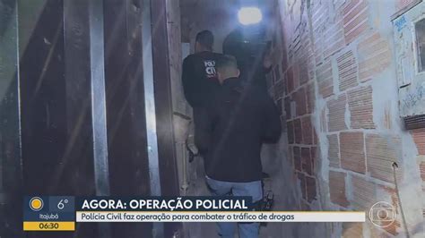 Polícia Faz Operação Para Combater O Tráfico De Drogas Bom Dia Minas G1